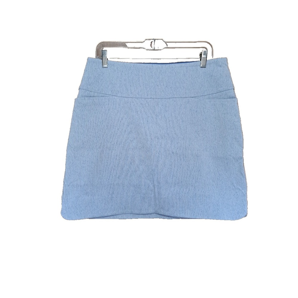 S.C.& CO. Women's Light Blue Golf Skort  Large